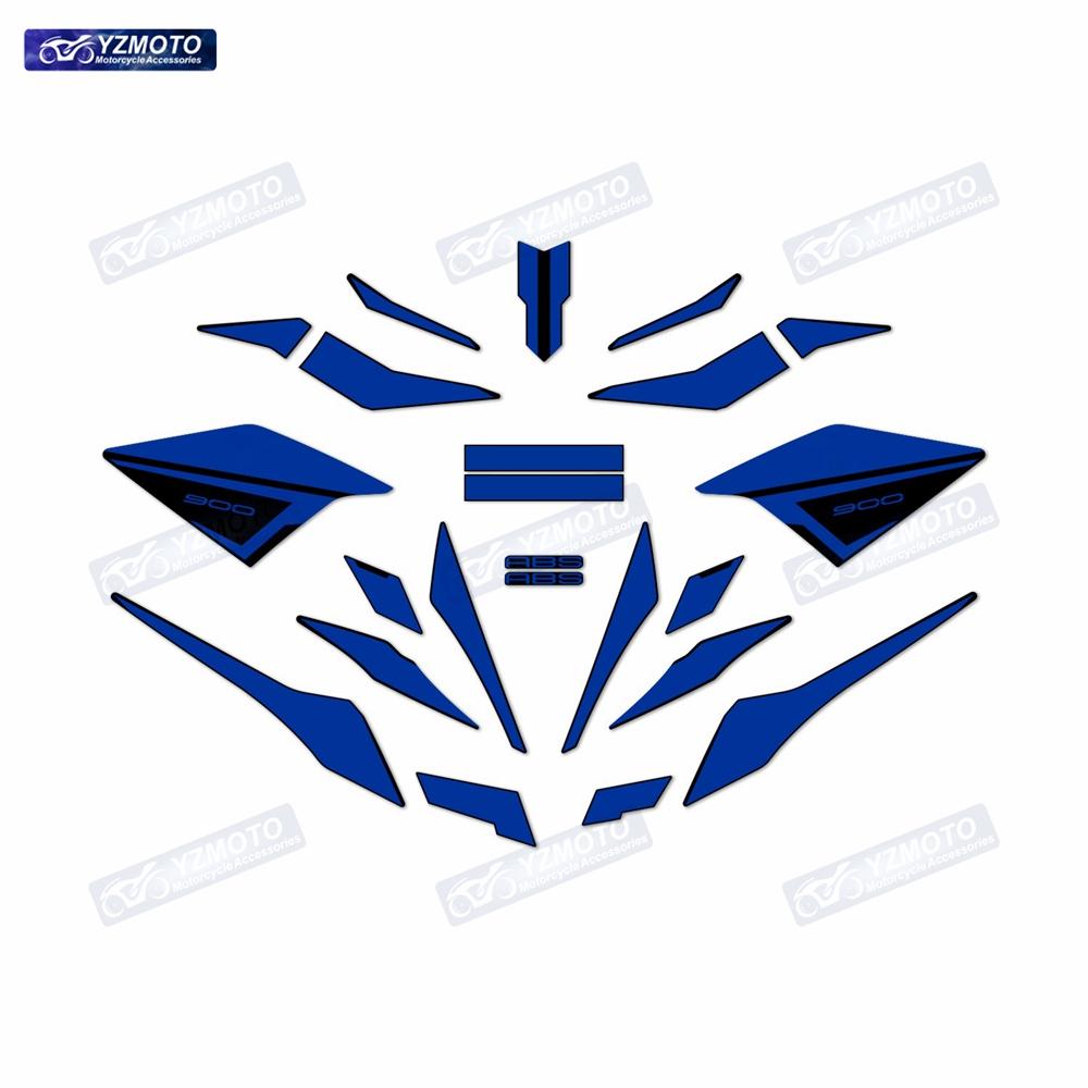For Z900 Z900SE Z900F ZR900F 2021 2022 2023 2024 Motorcycle Full Set Fairing Sticker Motorbike Reflective Decal Stickers Kit