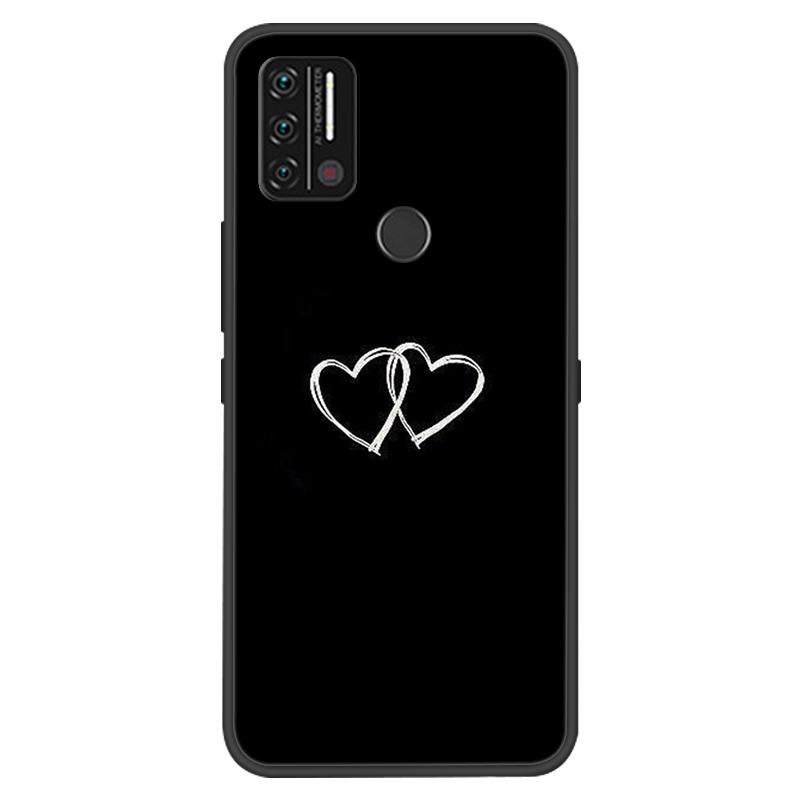 Custodia Per Umidigi A7 A9 Pro Custodie Morbido Silicone Protezione Stampa Coperture Nere per Umidigi A9 A7 Pro Funda Coque A9Pro A 9 Capa