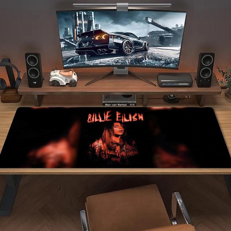 Angel Wings Halo Lace Solid Color Mouse Pad Large Gaming Table Cushion Non-slip Laptop Tablet Big Mousepad XXL Mat Mini PC Playmat With Lock edge