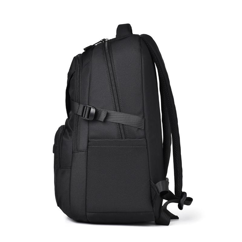 Backpack Large Capacity Simple Student Backpack Junior High School Student Leisure School Bag Double Back