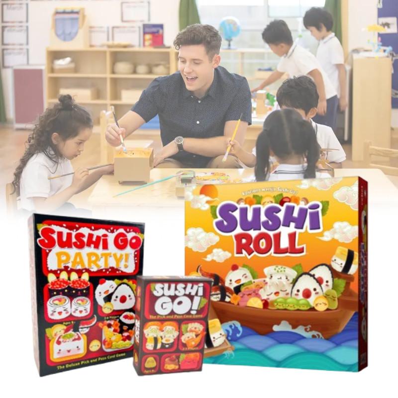 Party Sushi Go Board Game English Chinese Edition Social Events Celebrations