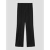 Pintuck Bootcut Pants Black (324921Lc25)