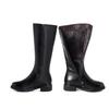 Fashion AIYUQI  Women Winter Boots 2025 New Genuine Leather Long Boots Women Big Size 41 42 43 Wool Warm Zipper Riding Boots Women