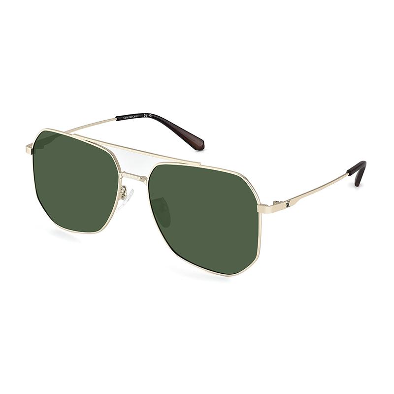 Calvin Klein Polarized Ultra-Light Double Beam Driving Travel Sunscreen UV Protection Sunglasses Irregular Shape Unisex sunglasses CKJ26217SPLB