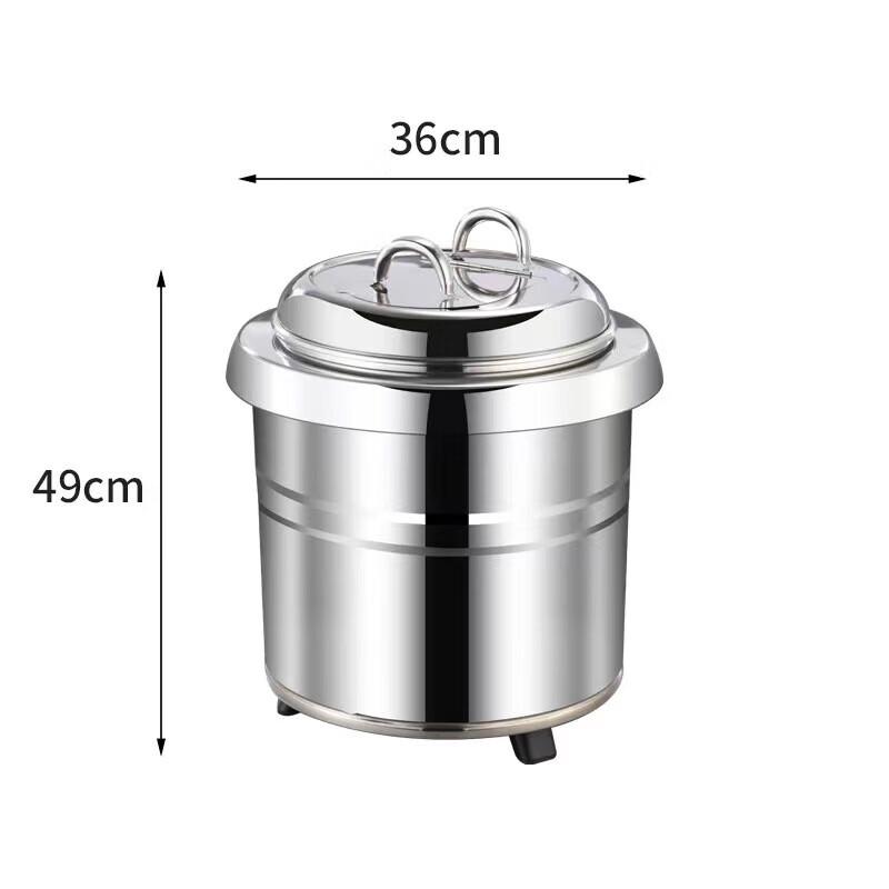 Commercial Electric Stainless Steel Soup Warmer