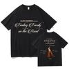 Alex Warren Finding Family On The Road T-shirt Pure Cotton Fashion Casual Tshirt O-Neck Short Sleeve Shirts Fans Gift Streetwear