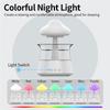 Multifunctional Mushroom Cloud Humidifier 300mL Household Heavy Fog Humidifier with Night Light Rain Drop Aromatherapy Machine