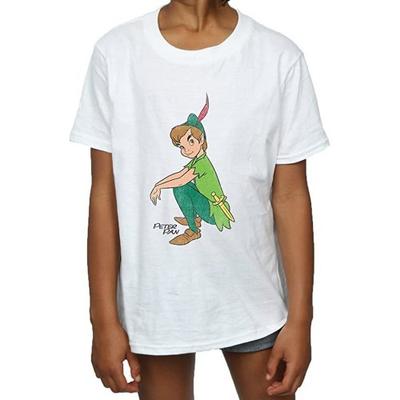 חולצת טריקו קלאסית מכותנה לבנות