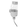 Anti-drip Pet Water Feeder Suction Cup Attached Double Steel Bead Crate Hanging Water Bottle Hanging Mount No Wet Mouth