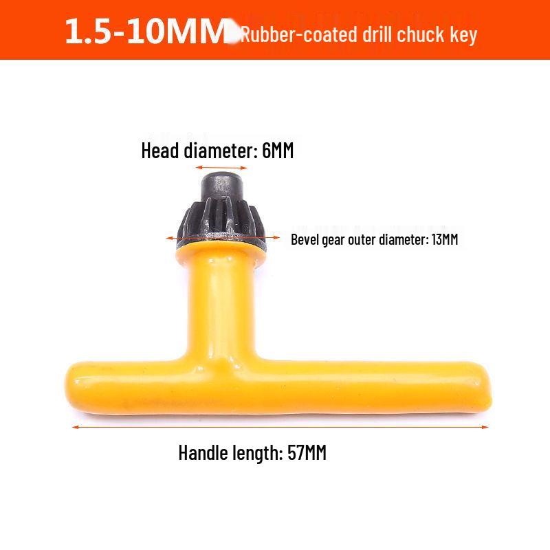 Klíč na sklíčidlo ruční vrtačky - Příslušenství pro elektrické nářadí pro pistolovou vrtačku (10 mm, 13 mm, 16 mm)