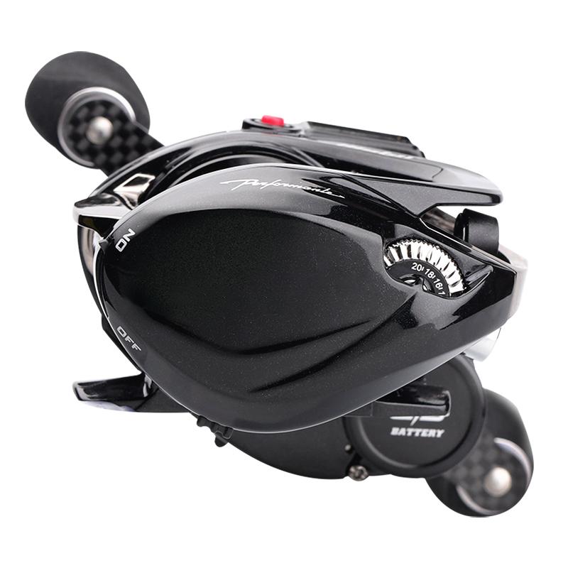 2026 Mulinello da Baitcasting a Goccia d'Acqua con Display Digitale LED Lunga Distanza di Lancio Potenza di Frenata 10kg 7.2:1 Bobinatore da Pesca Baitcasting con Rapporto Elevato 9+1 Cuscinetti a Sfera Frenata Magnetica Retroilluminazione a LED