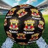 Custom Name Personalized Go Ahead Eagles Print Size 5 Soccer Ball Training & Match Football, for Team, Kicking, Gift for Football