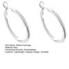 1 Pair Women Earrings Irregular Round Design Lightweight Shiny Circle