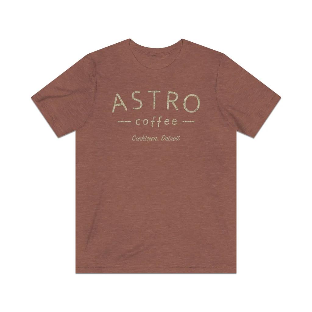 Astro Coffee Detroit 2011 Vintage Men s T shirt L