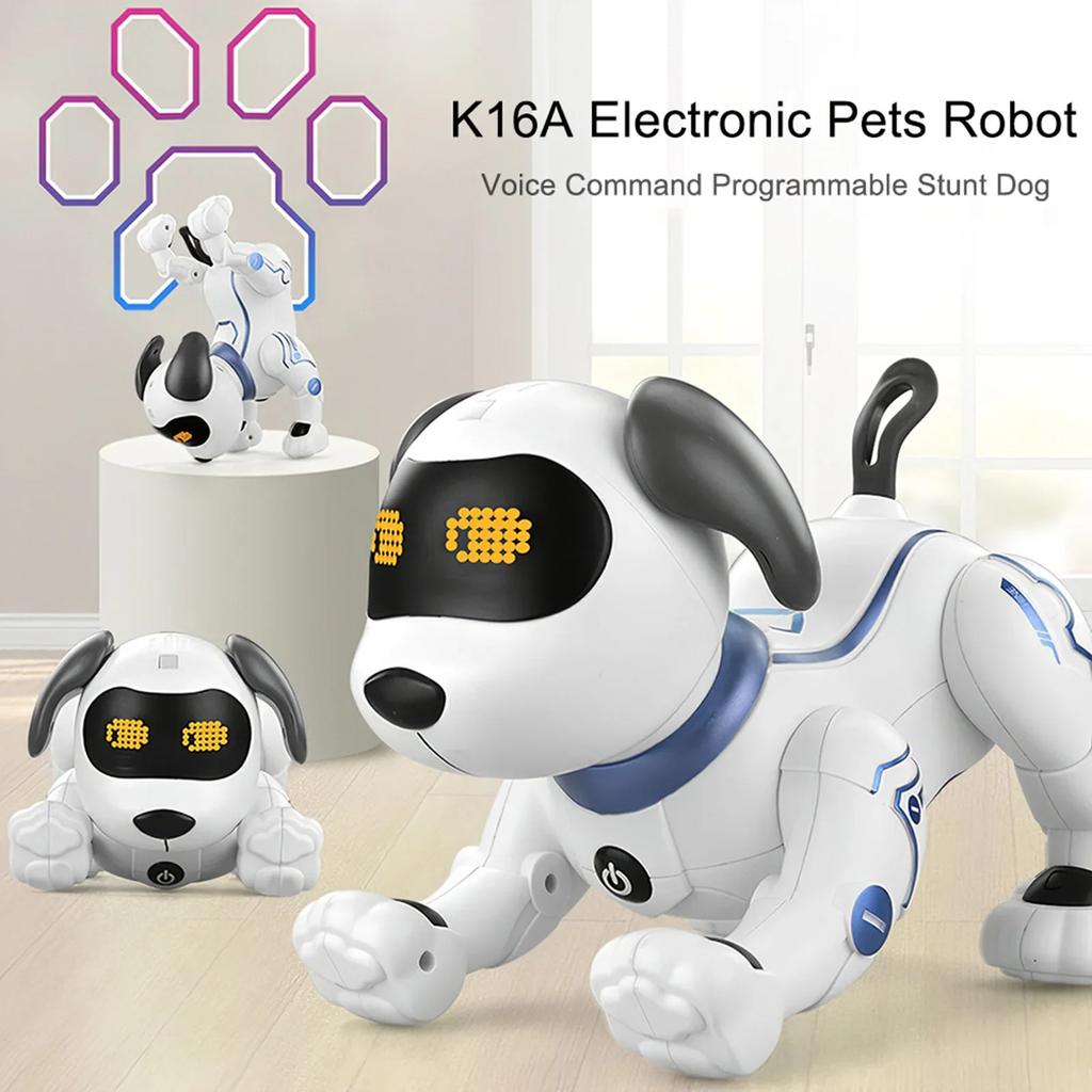Intelligent Touch Pet Toy: RC Electronic Dog Robot Walking, Dancing Remote Control for Kids