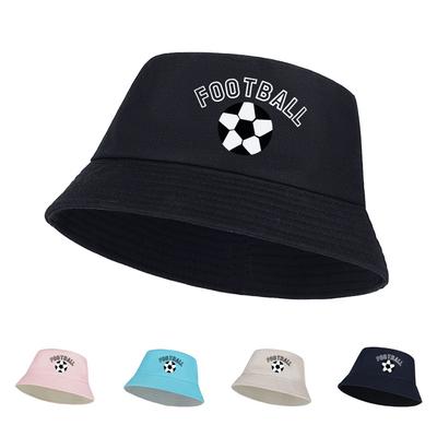 Cute FOOTBALL Kids Bucket Hat Breathable Foldable UVProtectivePerfect Gift for Young Boys and Girls Who Love Soccer