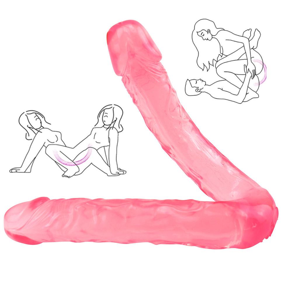 Sex U Shape Double Dildo Realistic with Man Dildo Sex Toys for Woman Vagina Toys Dildo for Woman Huge Anal Adult Shop