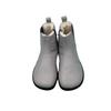 Botas de Inverno Chelsea Barefoot de Couro Genuíno com Forro e Palmilha Quentes de Pele Natural Real para Mulheres Sola Zero Drop