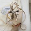 Bag Women's Bag 2026 New Fashion Portable Large Capacity Bucket Bag Popular Silk Scarf Underarm Crossbody Bag