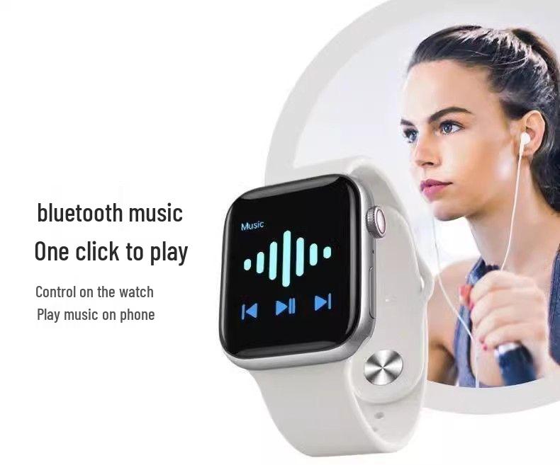 S9 Top Version Smartwatch - Dynamic Island Black Tech S10 Bluetooth Multifunctional Sports Watch
