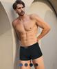Pelihiljeu Men'S Poly-Spandex Square Logo Boxer Briefs (Select 1 Of 4)