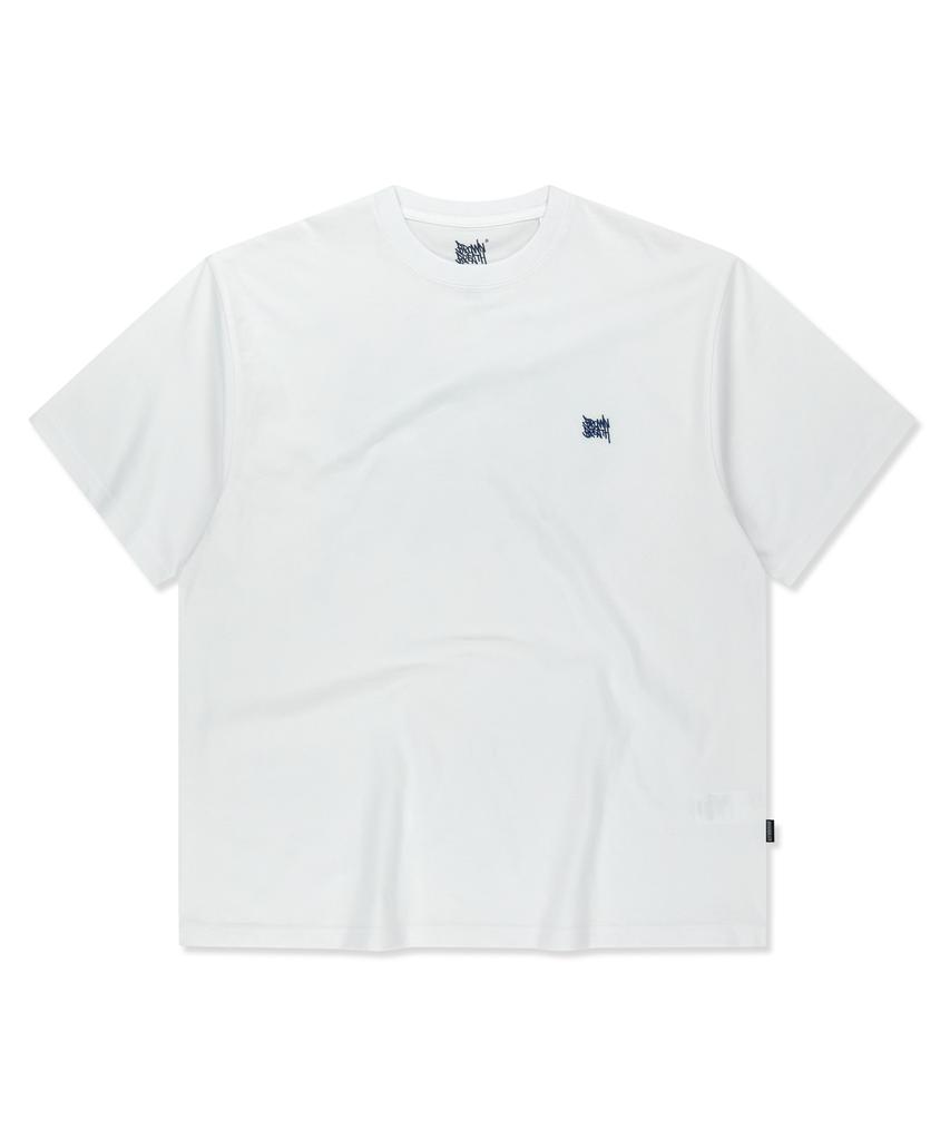 BROWNBREATH Patchwork Tag V.2 Tee - White