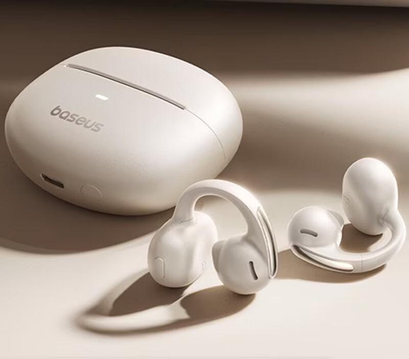 

Baseus MC1 AI Переклад Навушники Bluetooth з відкритим вухом, на затискачі