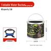 Multi-Functional Foldable Fishing Bucket with Rope & Anti-Jump Net for Live Fish