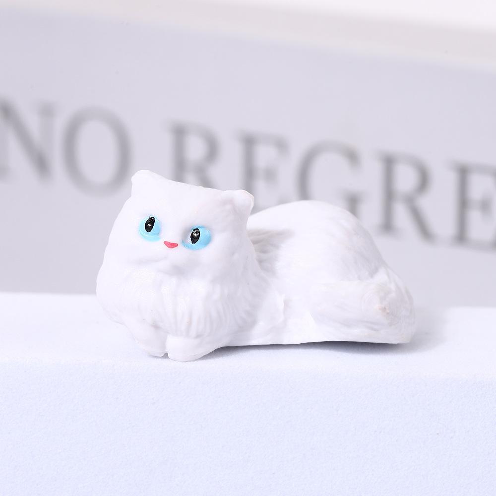 

Edge Cat Computer Water Cup Car Edge Decoration Cream Glue Accessories Small Ornaments Figurines & Miniatures