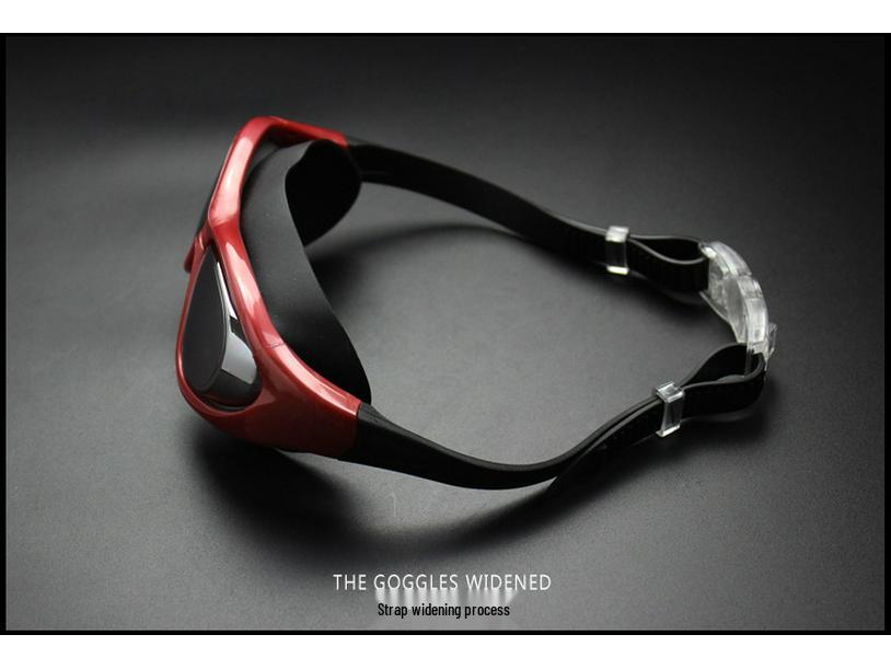 Genuine Large Frame Anti-Fog Electroplated Swimming Goggles for Diving, Waterproof & Comfortable, Unisex