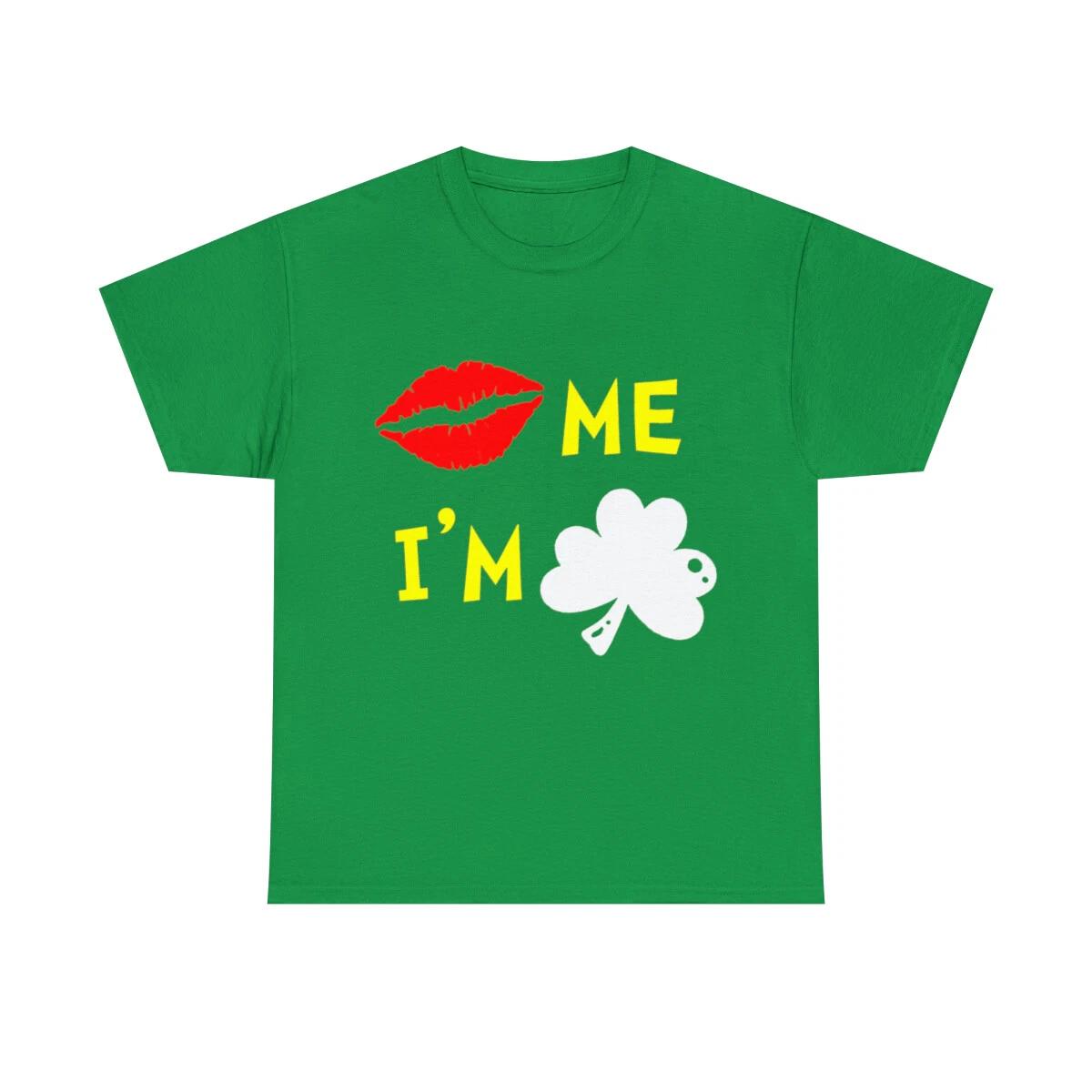 Kiss Me I m Irish Graphic Tee Shirt XL