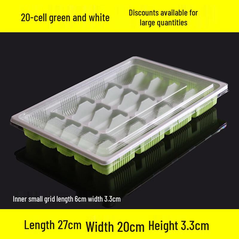 Disposable 20-Grid Dumpling Storage Box