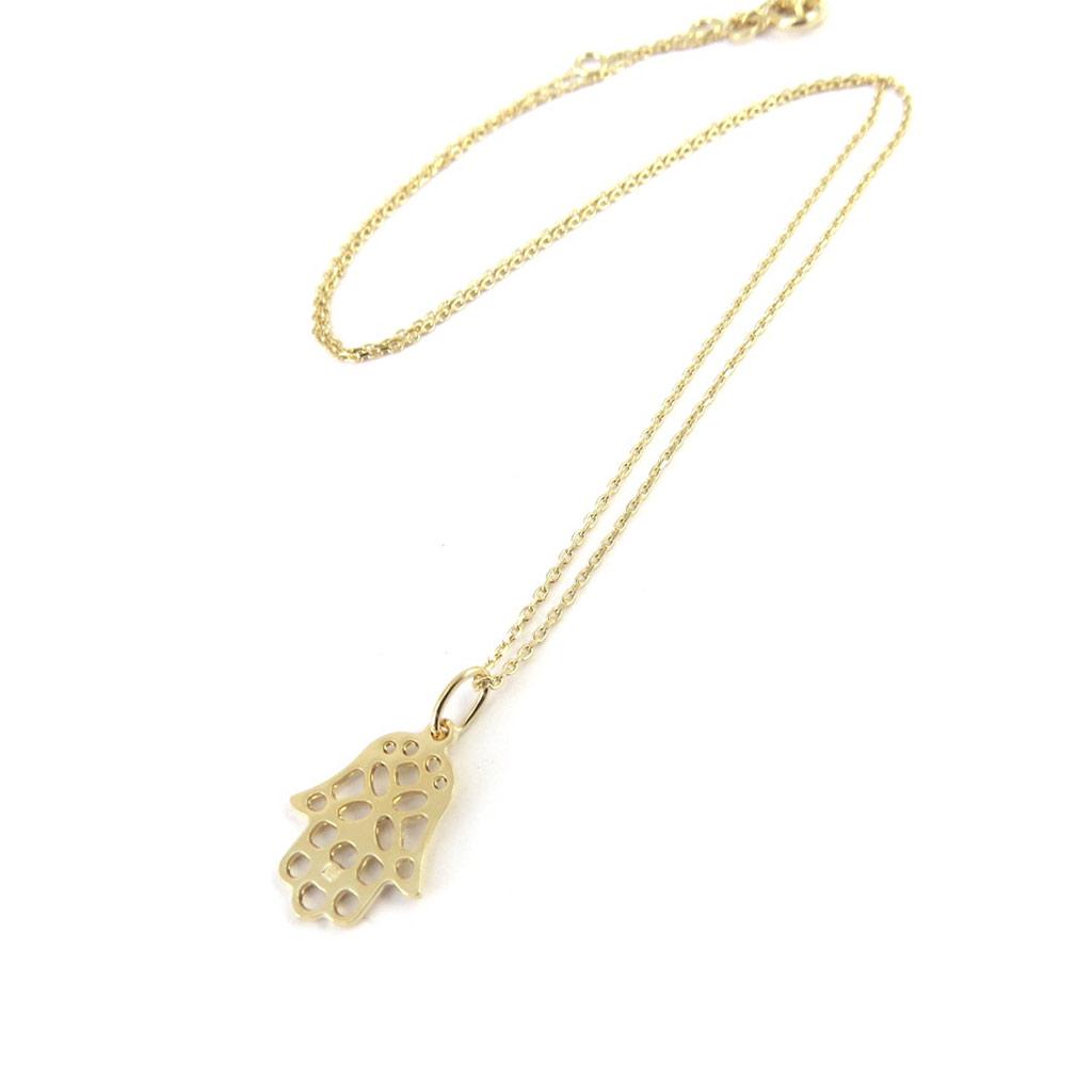 Altesse [M5930] - Gold Plated 'Fatma' Necklace
