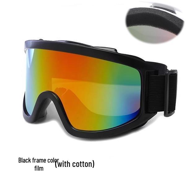 Unisex Ski- und Snowboardbrille mit Korrektionsgläsern - Winddichte Sportsonnenbrille für Bergsteigen