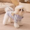 New Autumn and Winter Dog Clothes Fake Two-piece Shirt Collar Sweater Cat Pet Clothes