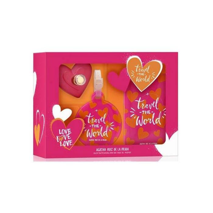 

Agatha Ruiz De La Prada Love Love Love Туалетная вода-спрей 50 мл Набор из 3 предметов