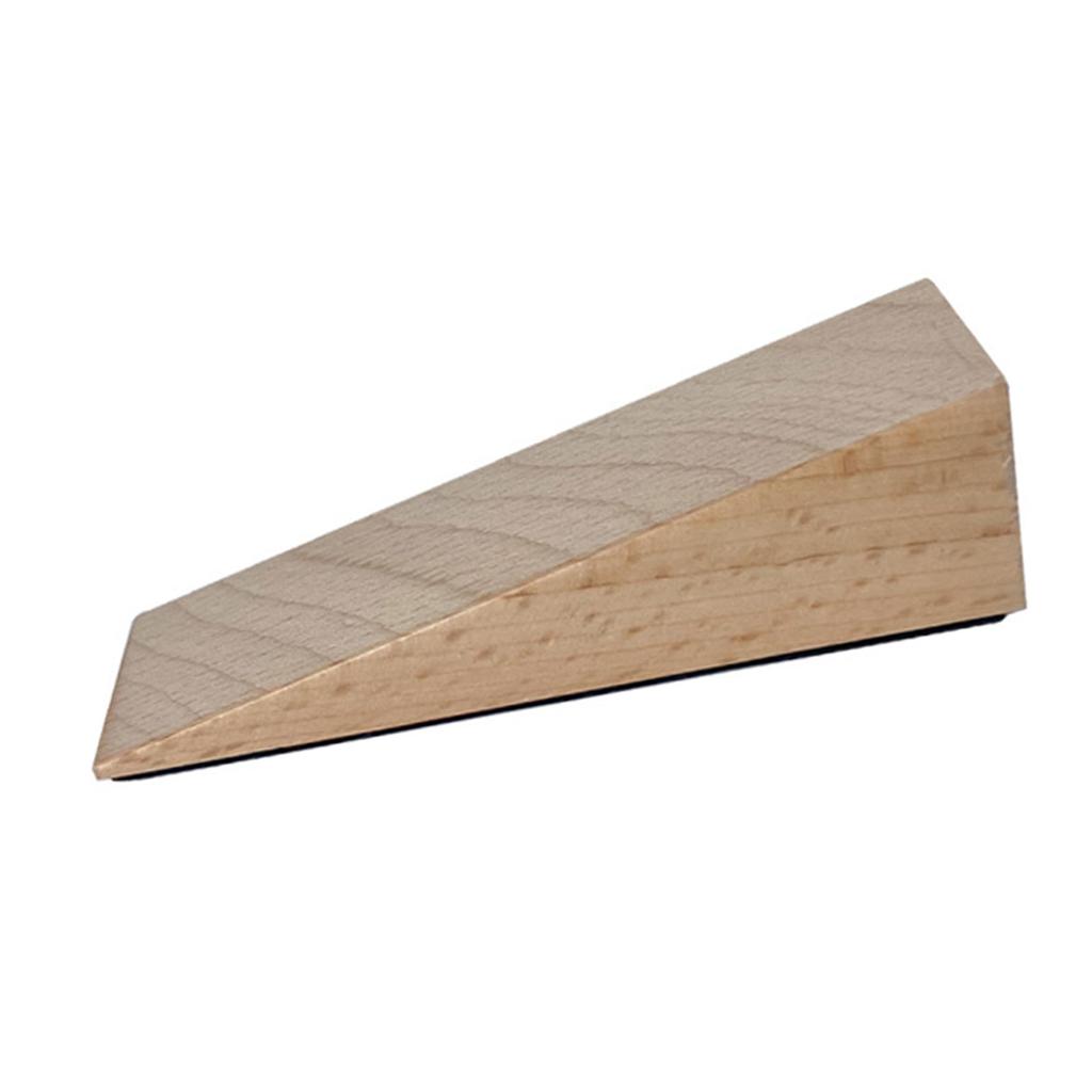 Türstopper Rutschfest Buche Geräuschdämmend Holz Türstopper für Zuhause