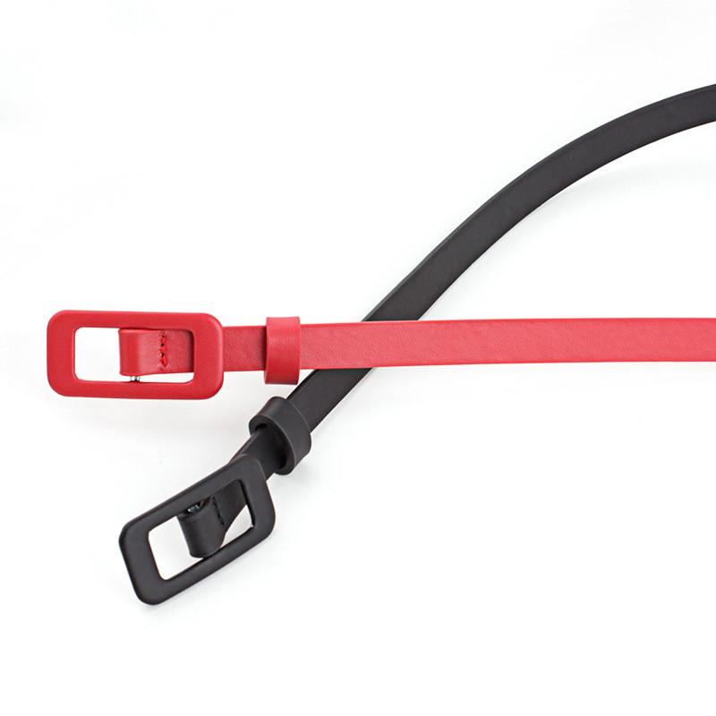 Womens Versatile Stylish Skinny Belt In Trendy Colors For Dresses And Outfits