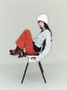 GANISONG Classic Corduroy Pants_Cherry Red