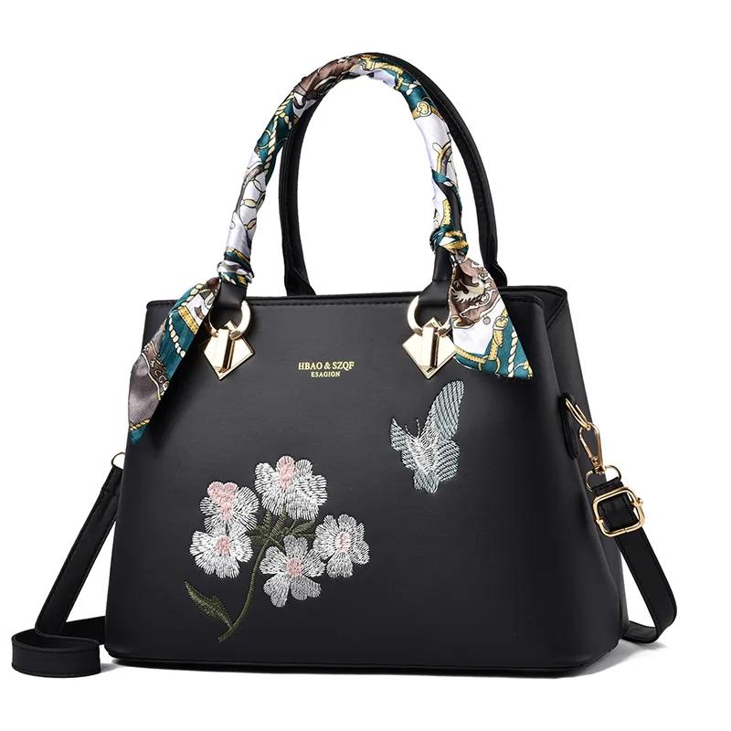 Fashi Woman Female Hand Tote Bag Messenger Shoulder Lady HandBag Set Luxury Hand Bag Composite Bag Designer Gift