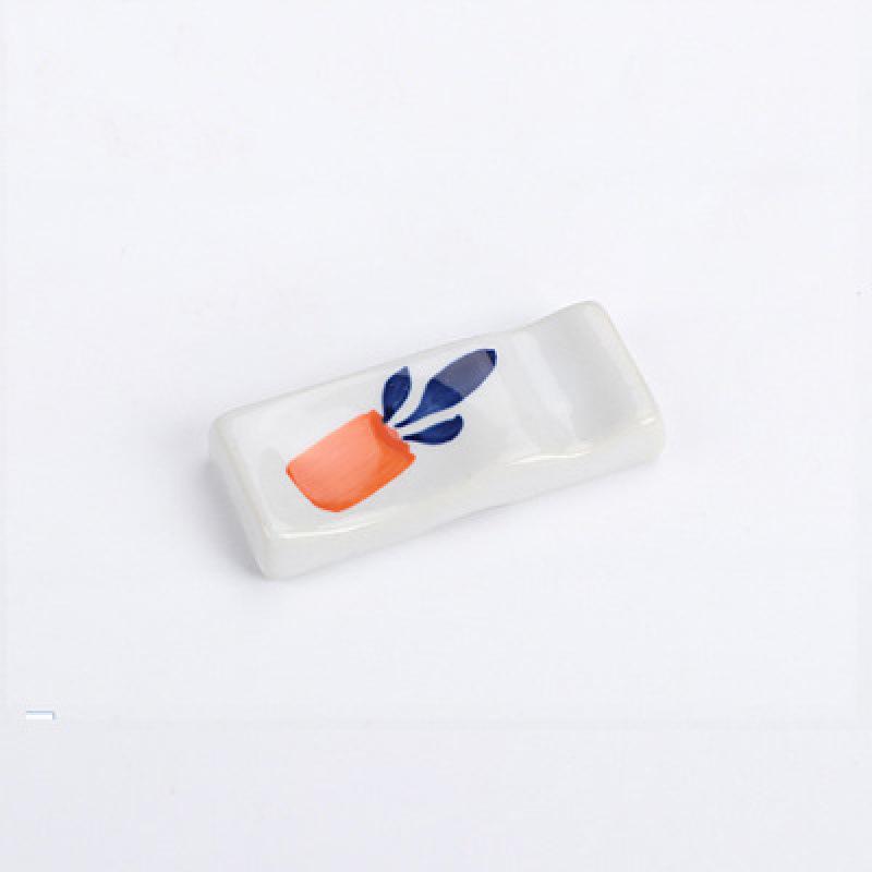 Exquisite Japanese Ceramic Chopstick and Spoon Rest for Home and Restaurant