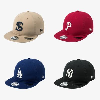 New Era Retro Crown Strapback Mlb Cooperstown Filz Applikation 14890721 24