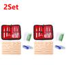 1-2Set Silicone Skin Suture Training Kit Reusable Traumatic Skin Teaching Module Medical Surgical Suturing Gadgets Supplies