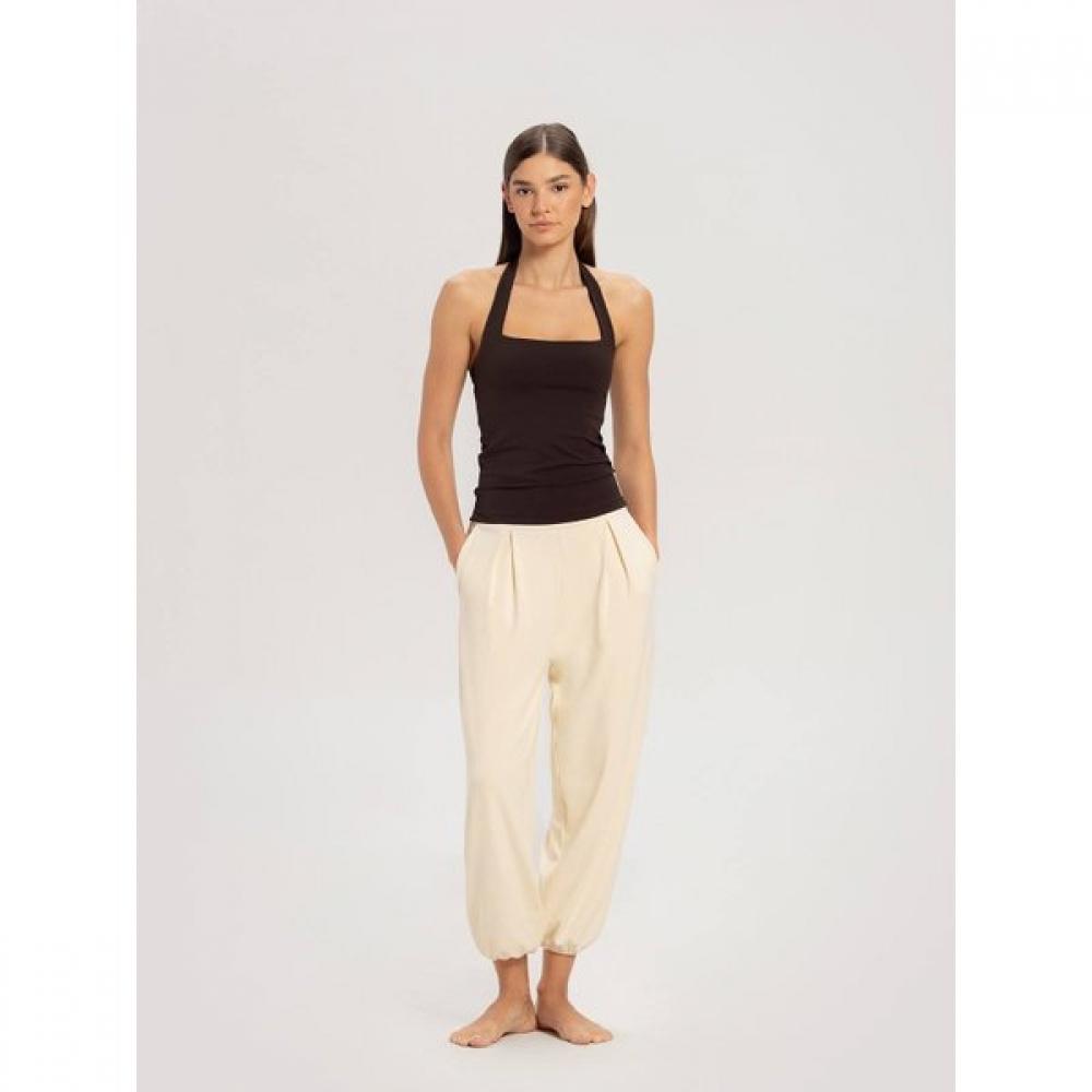 Budhi Mudra Square Halter Tank Top Mole XS(44)