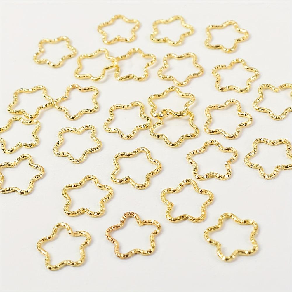 40pcs European & American DIY Dreadlock Hair Accessories - Iron Ring Hollow Extensions