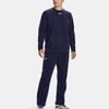 Under Armour Rival Fleece 2.0 Team Crew Solid Color Pullover Sweatshirt Men sweatshirts Navy-Blue 1302159-410