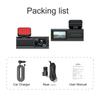 2026 New Model A212 Universal Car DVR 4K HD DashCam with Dual Lens 170 Angle Built-in WiFi/GPS Full Color