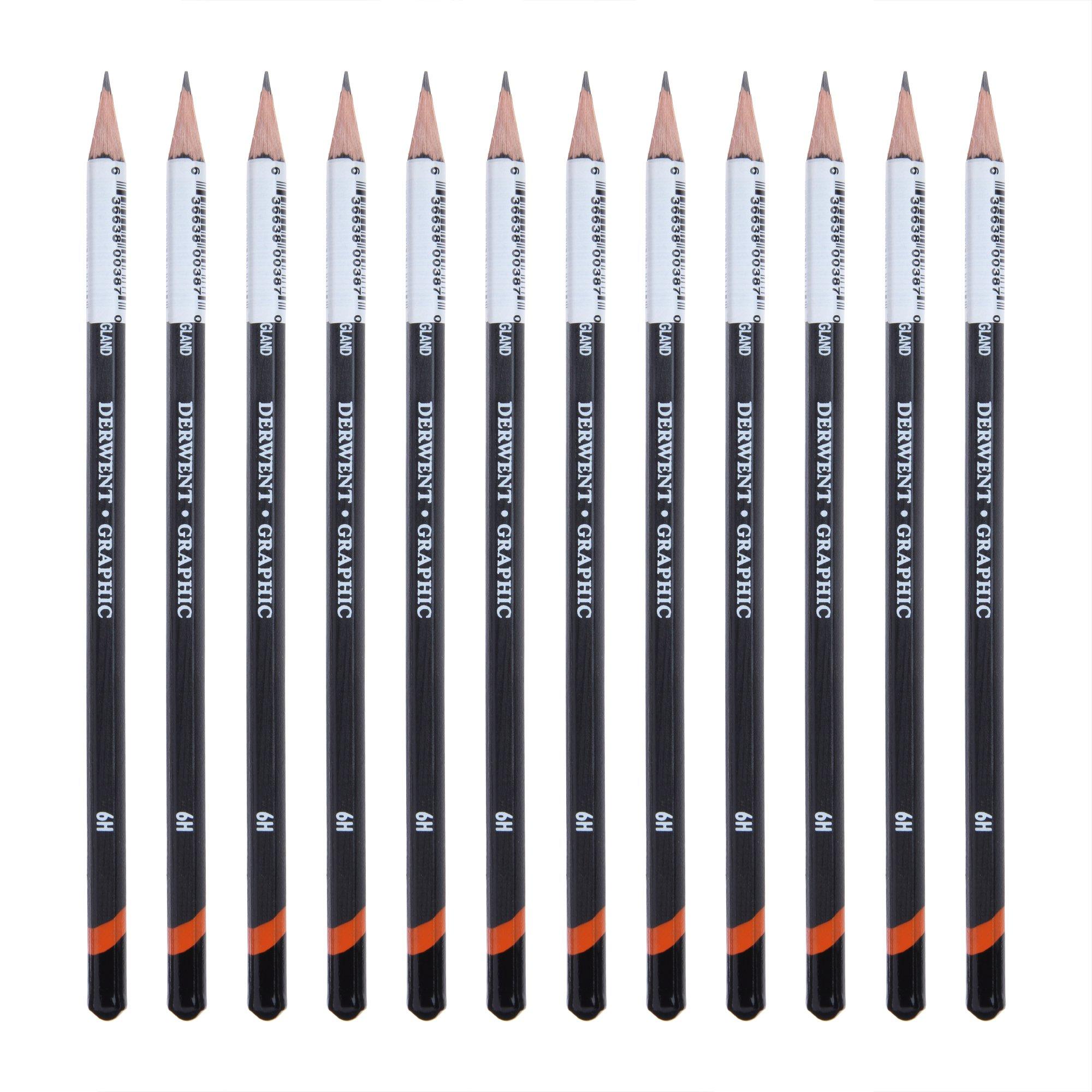 

Derwent Graphic Pencil 6H Case of 12 34192