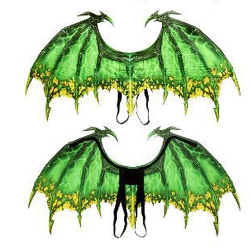 Adult Dragon Wing Costume Foldable Dragon Wing Adult Halloween Dragon Cosplay Costume for Women Men Halloween Dress Up