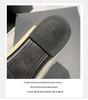 Women's Pointed Toe Flyknit Slip-On Shoes - Low Heel Flat Bottom for Spring/Autumn 2024